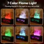 PEELANMALL aroma difuzor z LED plamenom in daljinskim upravljanjem - slika 4
