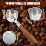 FOUVIN držalo za filter DeLonghi Dedica 51mm - slika 3