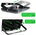 2x CREATESTAR LED reflektor za zunanjo uporabo 150W 15000lm - slika 2