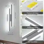RISERVA LED stenska svetilka 16W 1800lm - slika 4