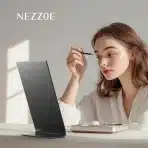 NEZZOE pravokotno namizno ogledalo za ličenje 30,5×17,8cm - slika 2