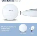 BESTLUZ 42cm LED stropna svetilka - slika 3