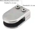 24x UYOYOUS 6-8mm nosilci za steklo iz nerjavnega jekla - slika 3