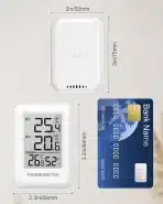 BRIFIT notranji/zunanji termometer z 2 senzorjema - slika 5