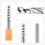 SPETOOL spiralna CNC freza 6 mm za aluminij - slika 2