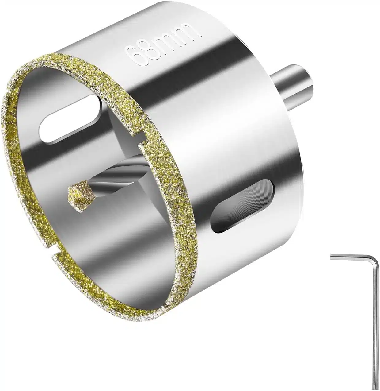 61y3HOWDMHL._AC_SL1500 FLINTRONIC diamantna kronska žaga 68 mm za ploščice - slika 1