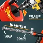 MEISTERFAKTUR spirala za čiščenje cevi 15 m s kovinskim bobnom - slika 3