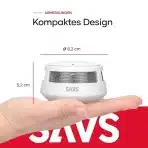 SAVS S10 samostojni detektor dima z 10-letno baterijo - slika 6