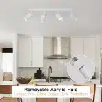 FORCOSO stropna svetilka s 4 nastavljivimi reflektorji - slika 3