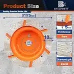 BRSCHNITT diamantna brusilna čaša 75x10mm - slika 3