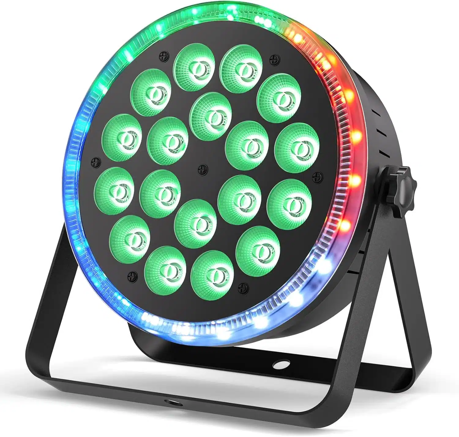 713D9ruWx4L._AC_SL1500 GLOWINGSTAGE RGBW LED PAR reflektor DMX512 - slika 1