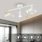 DOUGHELEC bastavljiva stropna LED svetilka - slika 4