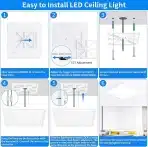 MOONSEA LED stropna svetilka - slika 5