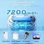 PRIMEVOLVE Prenosni baterijski ventilator USB z nastavljivo višino - slika 2