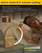 INSSISAIN LED nočna svetilka z budilko 10W - slika 5