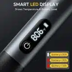 XIAZIR 45 W akumulatorski spajkalnik z LCD zaslonom - slika 3