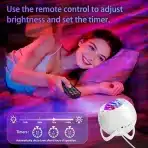 MHAZDZE Star Galaxy projektor z Bluetooth zvočnikom in daljincem - slika 2