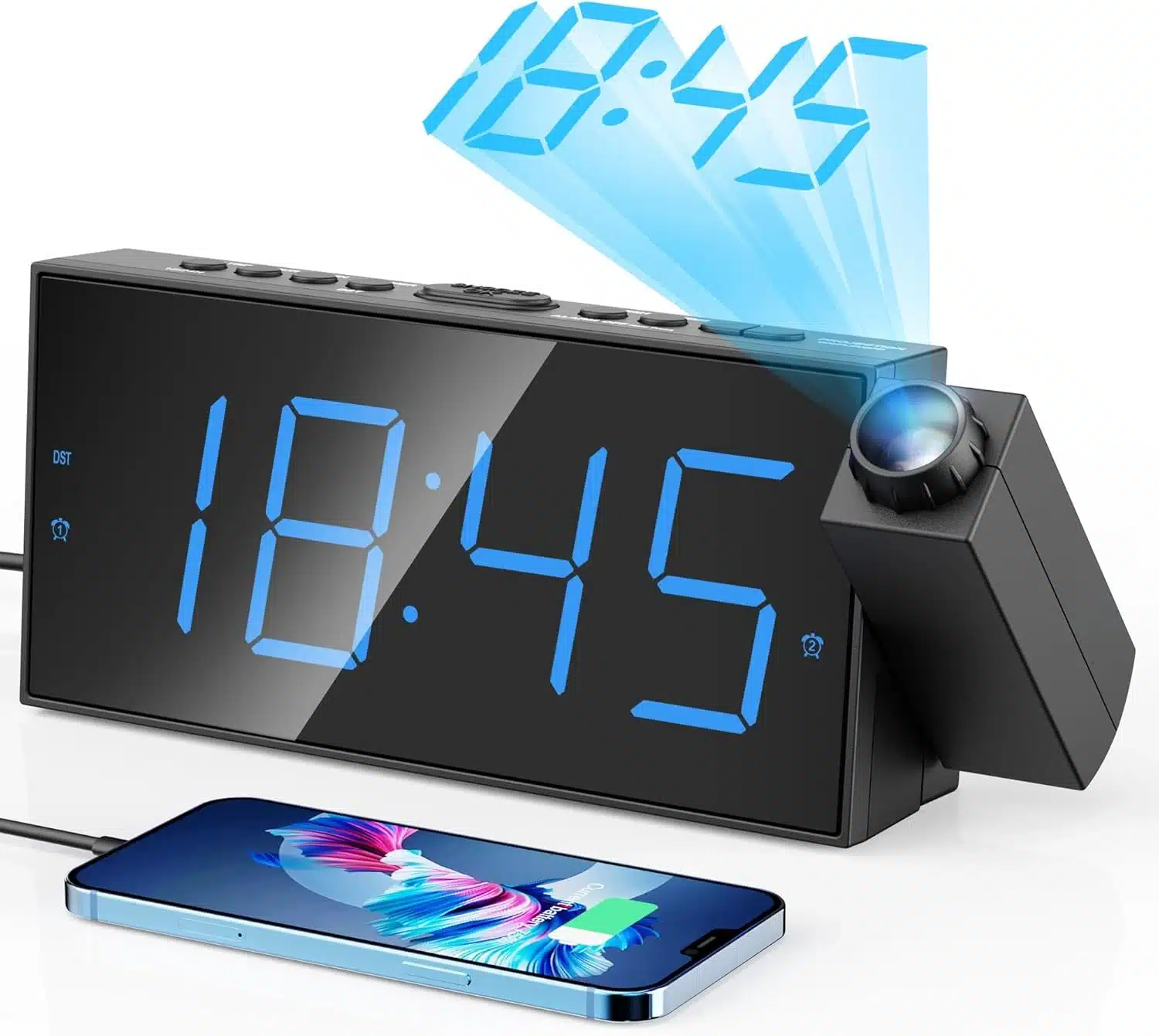 717 8981ueL._AC_SL1500 MESQOOL projekcijska budilka z LED zaslonom - slika 1