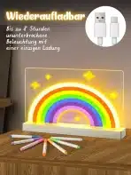 MOWETOO LED risalna tabla z 7 neonskimi markerji - slika 3