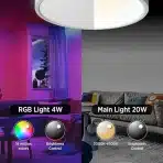 ANTENLICHT 30 cm pametna LED stropna svetilka - slika 3