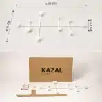 KAZAI stenski obešalnik iz kovine - slika 6