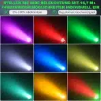 GLOWINGSTAGE RGBW LED PAR reflektor DMX512 - slika 4