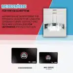 LIPFISBARBERSHOP.COM Prenosno trojno LED ogledalo za striženje las - slika 4