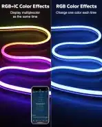 ACLOROL RGB IC 3m neonski LED trak USB z aplikacijo - slika 3