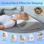 HOMCA 2-in-1 ergonomska vzglavna blazina iz spominske pene - slika 5