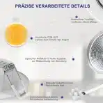10x ALLESGUTE 95 mm LED vgradni reflektor - 4000 K - slika 6