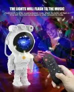 MYSTILUCK astronavtski projektor zvezdnega neba z luno - slika 4