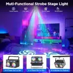 Glowingstage 5v1 Disco LED party luč z 30 efekti - slika 5