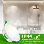 11x JAENMSA 86mm LED vgradni reflektor - 7 W - slika 2