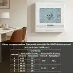 KETOTEK programabilni termostat za električno talno gretje - slika 3
