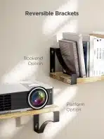 PIPISHELL komplet 3 lesenih stenskih lebdečih polic - slika 3
