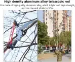 NEWFUN 82-528cm teleskopska žaga za obrezovanje - slika 3