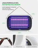 BUZBUG LED električni uničevalec insektov - slika 5