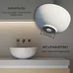 VMBATHROOMS okrogli nadpultni keramični umivalnik - slika 4