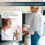 SYNLETT brezžični klicni sistem za pomoč z 3 SOS gumbi in 2 pozivnikoma - slika 3