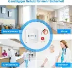CALLTOU brezžični SOS klicni sistem za starejše 2 oddajnika+2 sprejemnika - slika 4