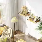 2x LOVE-KANKEI leseni stenski polici - slika 6