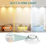 6x KYOTECH LED vgradna svetilka - slika 4