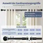 TRAROD raztegljiva zavesna palica 90–155 cm - slika 6