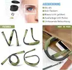 GLOCUSENT Polnilna vratna LED svetilka za branje - slika 4