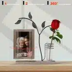 ARESVRGO Lesen vrtljiv okvir za 2 fotografiji 10x15cm - slika 3