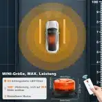 DINFU rotacijska opozorilna LED luč 12V z daljinskim upravljanjem - slika 3