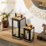 NUPTIO Outdoor LED lanterna s časovnikom in daljincem 23,5cm - slika 2
