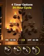 12x SOULBAY polnilne LED čajne svečke z daljincem in polnilno postajo - slika 5
