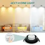 6x KYOTECH LED vgradni stropni reflektorji 5W - slika 2