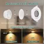 6x KYOTECH vgradni LED reflektor z možnostjo zatemnitve 5W - slika 4